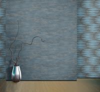 Обои Артекс Dieter Langer Eleganza 10353-05 Винил на флизелине (1,06*10,05) Синий/Коричневый, Линии/Штукатурка — фото 4, Обои для стен