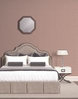 Обои Alessandro Allori Grace 1803-8 Винил на флизелине (1,06*10,05) Бежево/Розовый, Геометрия — фото 2, Обои для стен