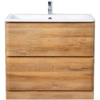 Тумба под раковину BelBagno Albano 100 ALBANO-1000-2C-PIA-RR Rovere Rustico — фото 1, Тумбы под раковину