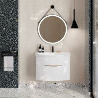 Товар: Раковина Kerama Marazzi Riva 80 RV.wb.80 Белая глянцевая - фото 6 Раковина Kerama Marazzi Riva 80 RV.wb.80 Белая глянцевая — фото 6, Раковины подвесные