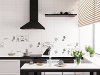 Керамический декор Azori Вог Олива 20,1х40,5см — фото 2, Керамическая плитка