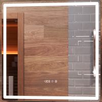 Зеркало Vigo Geometry Luxe 70 z.GEO.70.Luxe с подсветкой с сенсорным выключателем — фото 1, Зеркала в ванную комнату