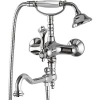 Смеситель для ванны Cezares Margot MARGOT-VDFM2-01-M Хром — фото 1, Смеситель для ванны