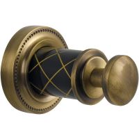 Крючок Boheme Murano 10906-B-BR Бронза Черный — фото 1, Крючки для полотенец