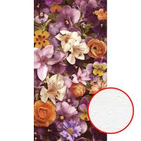 Фреска Ortograf Flower Dreams 31657 Фактура бархат FX Флизелин (1,4*2,7) Разноцветный, Цветы — фото 1, Фрески