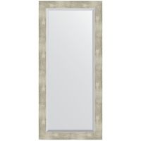 Зеркало Evoform Exclusive 111х51 BY 1149 с фацетом в багетной раме - Алюминий 61 мм — фото 1, Мебель для ванной