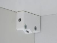 Шкаф пенал DIWO Дмитров 35 L СО-Дм05035-011Л Белый — фото 8, Мебель для ванной