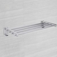 Полка для полотенец Frap F809 Хром — фото 10, Полки для полотенец