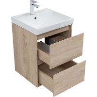 Товар: Тумба под раковину Aquanet Милан 50 336381 подвесная Дуб светлый - фото 3 Тумба под раковину Aquanet Милан 50 336381 подвесная Дуб светлый — фото 3, Мебель для ванной