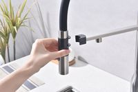 Товар: Смеситель для кухни Paulmark Magneto One Ma213188-BS Брашированная сталь - фото 10 Смеситель для кухни Paulmark Magneto One Ma213188-BS Брашированная сталь — фото 10, Смесители