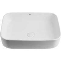 Раковина-чаша Abber Rechteck 50 AC2202MW Белая матовая — фото 2, Раковины