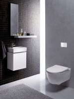 Унитаз Geberit iCon 500.784.01.1 подвесной с сиденьем Микролифт — фото 7, Унитазы