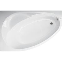 Акриловая ванна Vagnerplast Flora 150x100 L VPBA151FLA3LX-04 без гидромассажа — фото 1, Акриловые ванны