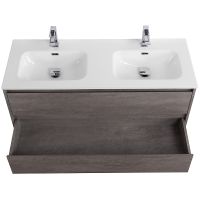 Тумба под раковину BelBagno Kraft 120 KRAFT-1200-2C-SO-2-CG подвесная Cemento Grigio — фото 7, Тумбы под раковину