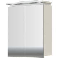 Зеркальный шкаф Orange Monaco 60 ZSMO 60 W с подсветкой Белый — фото 1, Зеркальные шкафы в ванную