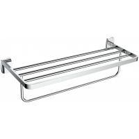 Полка для полотенец CeramaLux Cube 12610 Хром — фото 1, Полки для полотенец