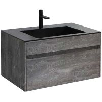 Товар: Тумба под раковину Vincea Chiara 80 подвесная G.Stone арт-VMC-2C800GS - фото 2 Тумба под раковину Vincea Chiara 80 подвесная G.Stone арт-VMC-2C800GS — фото 2, Тумбы под раковину