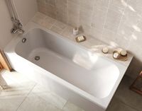 Акриловая ванна Santek Ламма 150x70 1WH501746 без гидромассажа — фото 3, Акриловые ванны