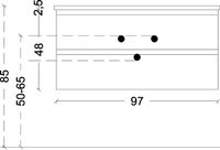 Товар: Тумба под раковину Boheme Armadi Art Capolda 100 849-100-D подвесная Dark wood - фото 5 Тумба под раковину Boheme Armadi Art Capolda 100 849-100-D подвесная Dark wood — фото 5, Мебель для ванной