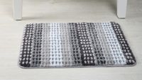Коврик для ванной комнаты Grampus Point 40х60 GR-5201K Серый — фото 2, Коврики для ванной комнаты