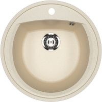 Кухонная мойка Ulgran Classic U-603-328 Бежевая — фото 1, Кухонные мойки