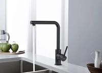 Смеситель для кухни Aquatek Европа AQ1380MB Черный матовый — фото 6, Смесители для кухни