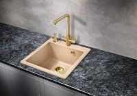 Кухонная мойка Milacio Murcia 46 Cuarzo MC.77034 Бежевая — фото 3, Кухонные мойки