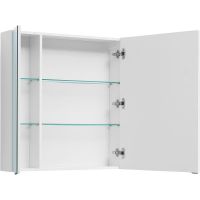 Товар: Зеркальный шкаф Aquanet Алвита New 80 277534 Белый матовый - фото 3 Зеркальный шкаф Aquanet Алвита New 80 277534 Белый матовый — фото 3, Зеркальные шкафы в ванную