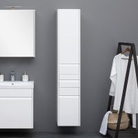 Товар: Шкаф пенал Aquanet Палермо 35 L 237410 подвесной Белый глянец - фото 4 Шкаф пенал Aquanet Палермо 35 L 237410 подвесной Белый глянец — фото 4, Мебель для ванной