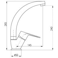 Товар: Смеситель для кухни Rav Slezak Victoria VI206.5/3 Хром - фото 4 Смеситель для кухни Rav Slezak Victoria VI206.5/3 Хром — фото 4, Смесители для кухни