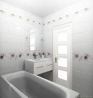 Керамическая плитка Axima Модена Низ настенная 25х50 см — фото 2, Керамическая плитка