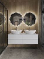 Тумба с раковиной Orange Otto 130 Ot-130TuMDF+G56 Белая — фото 4, Тумбы с раковиной