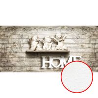 Фреска Ortograf 3D 6650 Фактура бархат FX Флизелин (5,7*2,7) Бежевый, Ангелы/Надписи/Под дерево арт-6650 (бархат FX) — фото 1, Фрески