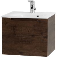 Товар: Тумба под раковину BelBagno Etna 50 ETNA-500-1C-SO-RW-P подвесная Rovere Moro - фото 2 Тумба под раковину BelBagno Etna 50 ETNA-500-1C-SO-RW-P подвесная Rovere Moro — фото 2, Мебель для ванной