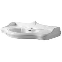 Товар: Раковина Azzurra Jubilaeum 110 JULP1106200MBI (JUB200/110 bi))*1 Белая - фото 1 Раковина Azzurra Jubilaeum 110 JULP1106200MBI (JUB200/110 bi))*1 Белая — фото 1, Раковины