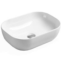 Раковина SantiLine 46 SL-1047 Белая — фото 1, Раковины накладные