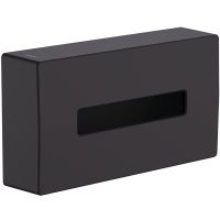 Диспенсер для салфеток Hansgrohe AddStoris 41774670 Черный матовый — фото 1, Диспенсеры для салфеток