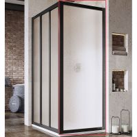 Душевая стенка Ravak Supernova APSS-90 940703R2ZG профиль Черный стекло Grape — фото 1, Боковые стенки