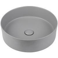 Раковина-чаша Vincea 40 VBS-216MG Серая матовая — фото 1, Раковины накладные