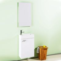 Комплект мебели для ванной Aqwella Мастер-Бокс Леон 40 Mb-L.00.04 Белый — фото 1, Комплекты мебели для ванной