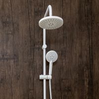 Товар: Душевая система Orange Aristo M19-932w Белая - фото 5 Душевая система Orange Aristo M19-932w Белая — фото 5, Душевые стойки