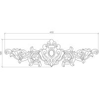 Орнамент Европласт 1.60.028 20x120x410 мм — фото 2, Колонны