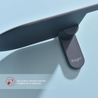 Держатель туалетной бумаги Raglo R300.03.06 с полкой Черный матовый — фото 4, Держатели туалетной бумаги