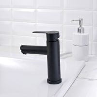 Смеситель для раковины Ростовская Мануфактура Сантехники SUS124BL-001F Черный — фото 2, Смесители