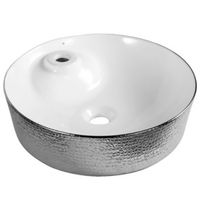 Раковина-чаша CeramaLux 45 D1306H021 Белая Серебряная — фото 1, Раковины