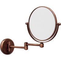 Косметическое зеркало Migliore Complementi 21987 с увеличением Медь — фото 1, Косметические зеркала
