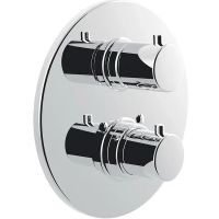 Смеситель для душа Giulini Futuro F8213-FU с термостатом Хром — фото 1, Смесители