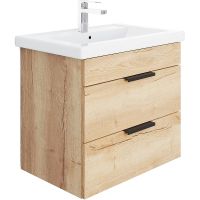 Тумба под раковину Onika Легран 50.13 105031 подвесная Дуб галифакс — фото 1, Мебель для ванной