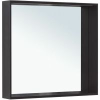 Зеркало Allen Brau Reality 80 1.32018.BB с подсветкой Черный браш с сенсорным выключателем — фото 3, Мебель для ванной