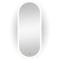 Товар: Зеркало Bond Oval 50x120 M41ZE-50120 с подсветкой с сенсорным выключателем - фото 3 Зеркало Bond Oval 50x120 M41ZE-50120 с подсветкой с сенсорным выключателем — фото 3, Зеркала в ванную комнату